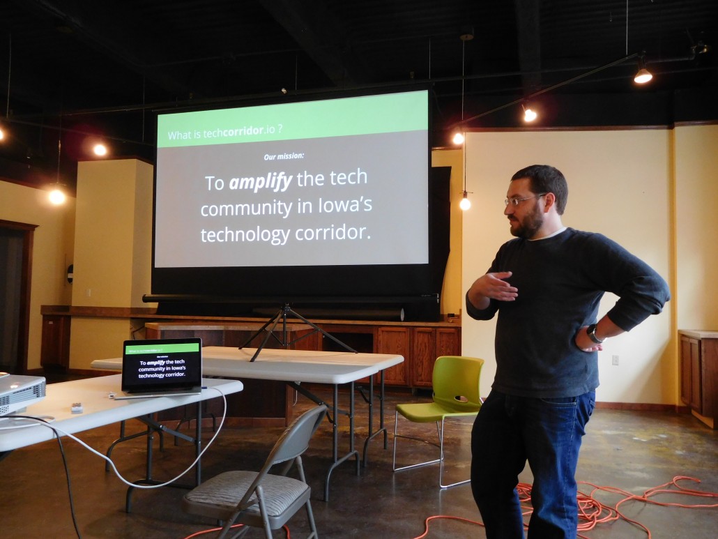 How do we amplify the tech community in Iowa